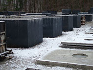 Plac produkacja szamb betonowych Głogów